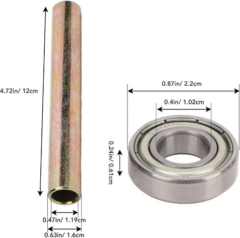 Steering Bearings, Metal Strong Structure Kit for Coleman CT200U, BT200X, Providing Precise Installation and Enhanced Steering for CT200U EX in Saudi Arabia