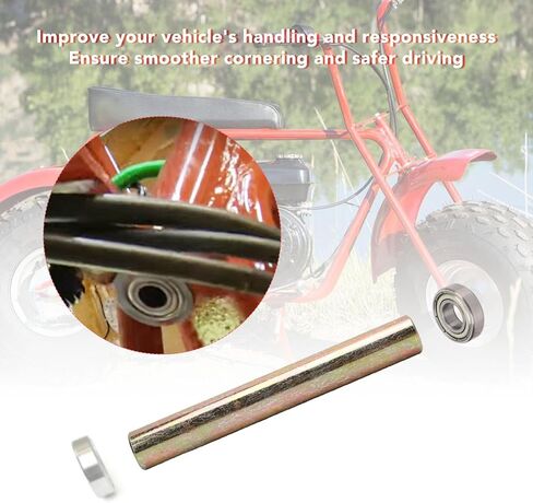 Steering Bearings, Metal Strong Structure Kit for Coleman CT200U, BT200X, Providing Precise Installation and Enhanced Steering for CT200U EX in Saudi Arabia