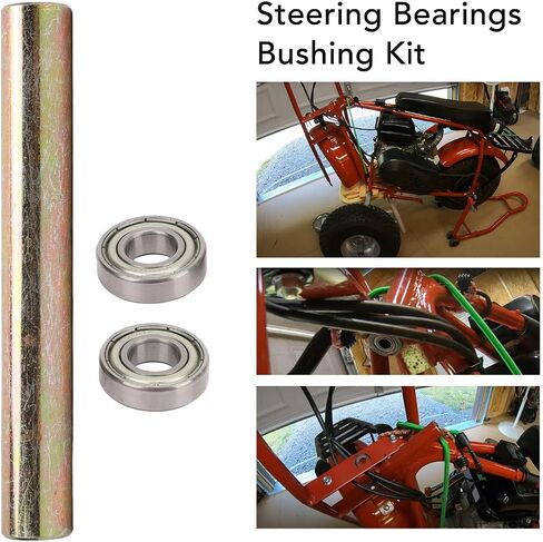 Steering Bearings, Metal Strong Structure Kit for Coleman CT200U, BT200X, Providing Precise Installation and Enhanced Steering for CT200U EX in Saudi Arabia