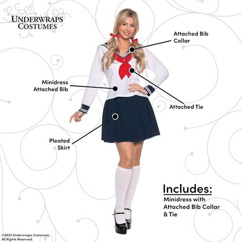 UNDERWRAPS Anime School Csplay Costumes - Halloween Anime Costumes for Adults in Saudi Arabia