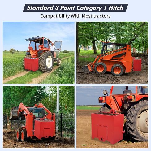 وصلة استقبال 3 نقاط 2 بوصة، HD 2 بوصة محول سحب سحب 3 نقاط لجرارات Cat1، LM25H، Kubota، WLM Tractor، BX، John Deere، NorTrac، Yanmar، Kioti، معدات المزرعة in Saudi Arabia