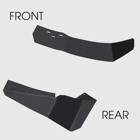 A & UTV Pro Front & الخلفي اللوحات الطينية لـ Polaris RZR 900 14-23 ، Fender Fender Flares Mud Guards Extension for Polaris RZR 900 / S 900 / Trail 900 / Trail S / 900 EPS 2014-2023 Accessories (4pcs) in Saudi Arabia