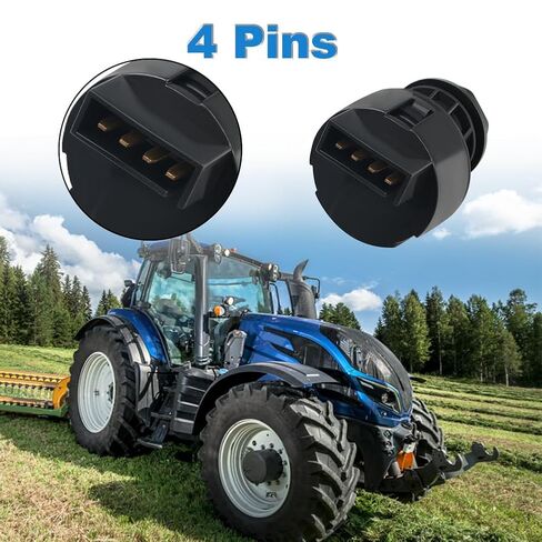 Ignition Switch,Ignition Starter Switch,with Key Compatible with New Holland Boomer T&TC Series Tractors TC33D TC45A TC40A 3045 2035 3040 2030 3050 Replacement for 86405634 87577812 86400226 86405635 in Saudi Arabia