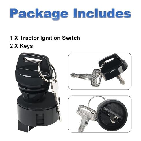 Ignition Switch,Ignition Starter Switch,with Key Compatible with New Holland Boomer T&TC Series Tractors TC33D TC45A TC40A 3045 2035 3040 2030 3050 Replacement for 86405634 87577812 86400226 86405635 in Saudi Arabia