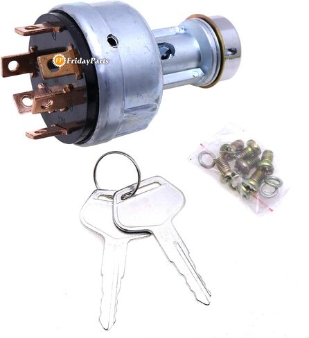 FridayParts Ignition Switch 885081070 Compatible for Komatsu Excavator PC05-7 PC12R-8 PC20-7 PC30-7 PC45-1 PC45R-8 Replacement in Saudi Arabia
