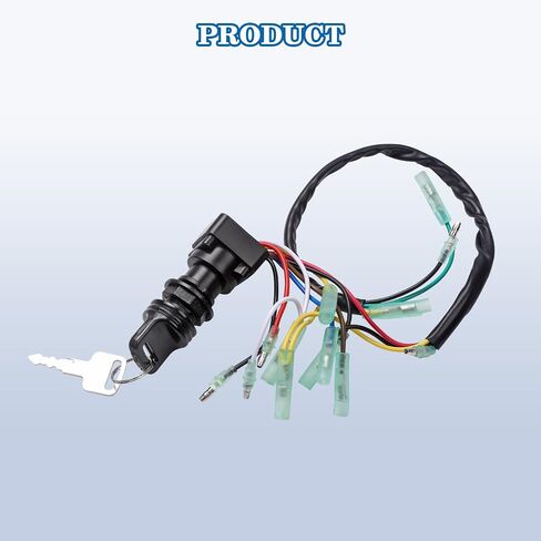 703-82510-11-00 Ignition Key Switch for Yamaha Outboard Motors, Replace #703-82510-42-00 703-82510-43-00 703-82510-44-00. Main Key Remote Control Box Ignition in Saudi Arabia