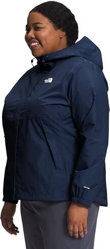 سترة نسائية من THE NORTH FACE Antora Plus باللون الرمادي الداكن الجديد 3X in Saudi Arabia