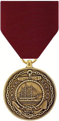ميداليات أمريكا بتوقيت شرق الولايات المتحدة. 1976 البحرية حسن السلوك ميدالية الحجم الكامل in Saudi Arabia