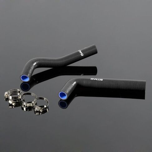 PIT66 Silicone Radiator Hose Kit,Compatible with Yamaha YFZ450 YFZ 450 2004-2008 Red with Clamps in Saudi Arabia