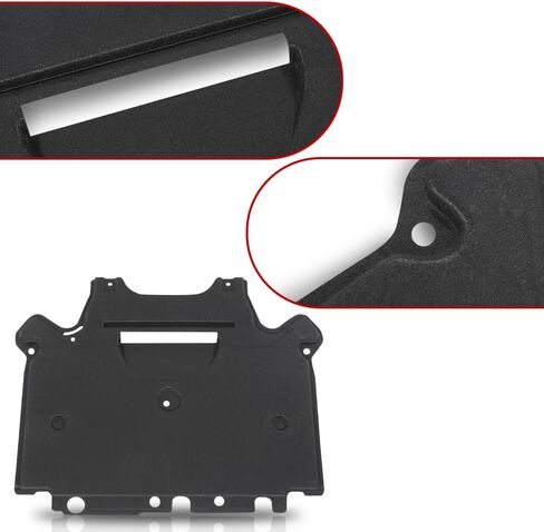 Rear Lower Under Engine Splash Shield Guard Cover, Fit Audi A4 Allroad Q5 S4 SQ5 2013 2014 2015 2016 2017, 8K1863822S, 8K2863822M in Kuwait