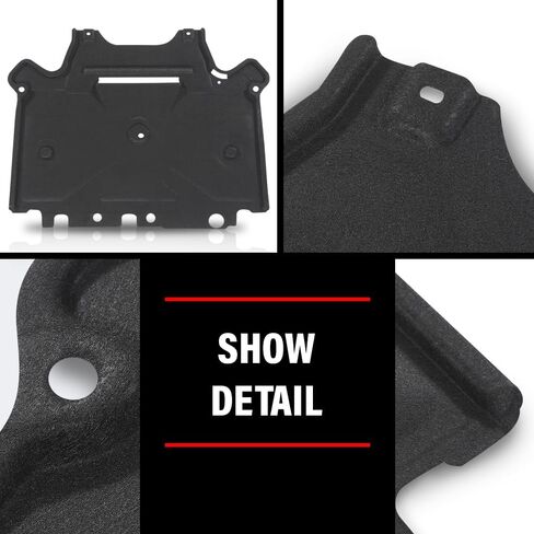 Rear Lower Under Engine Splash Shield Guard Cover, Fit Audi A4 Allroad Q5 S4 SQ5 2013 2014 2015 2016 2017, 8K1863822S, 8K2863822M in Kuwait