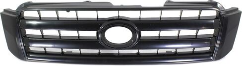 مجموعة Evan-Fischer Grille متوافقة مع 2004-2007 Toyota Highlander ABS قشرة أسود مطلية بالبلاستي in Saudi Arabia