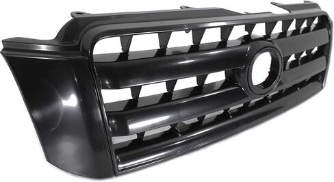 مجموعة Evan-Fischer Grille متوافقة مع 2004-2007 Toyota Highlander ABS قشرة أسود مطلية بالبلاستي in Saudi Arabia