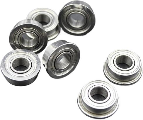 10pcs F682 F683 F684 F685 F686 F687 F688 F689 ZZ 2Z Miniature Flanged 682 683 684 685 686 687 689 Bearing Ball Bearings(F685ZZ 5x11x5mm) in Saudi Arabia