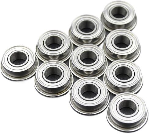 10pcs F682 F683 F684 F685 F686 F687 F688 F689 ZZ 2Z Miniature Flanged 682 683 684 685 686 687 689 Bearing Ball Bearings(F685ZZ 5x11x5mm) in Saudi Arabia