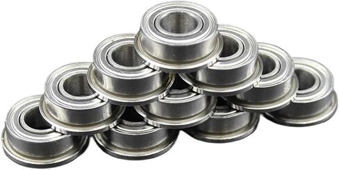 10pcs F682 F683 F684 F685 F686 F687 F688 F689 ZZ 2Z Miniature Flanged 682 683 684 685 686 687 689 Bearing Ball Bearings(F685ZZ 5x11x5mm) in Saudi Arabia