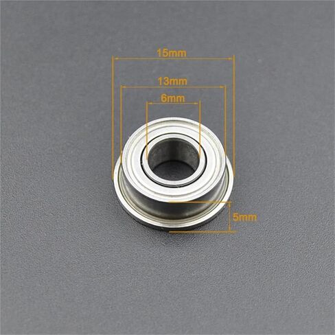 10pcs F682 F683 F684 F685 F686 F687 F688 F689 ZZ 2Z Miniature Flanged 682 683 684 685 686 687 689 Bearing Ball Bearings(F685ZZ 5x11x5mm) in Saudi Arabia
