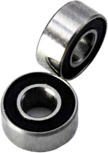 10pcs 683 2RS 3 * 7 * 3 mm Miniature Bearing Chrome Steel 683RS Bore 3mm Small Deep Groove Mini Ball Bearings in Saudi Arabia
