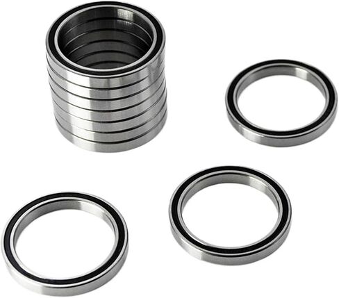 10pcs تحمل 6701 6702 6703 6704 6705 6700 RS 2RS 6706 6707 6708 6709 6710 محامل كرة أخدود عميقة (6703-2RS 17x23x4mm) in Kuwait