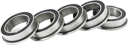 5pcs شفة تحمل F6000 F6001 F6002 F6003 F6004 F6005 F6006 ZZ Z RS 2RS Ball Ball (Rubber ، F6004-ZZ-2012x12) in Saudi Arabia