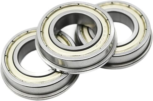 5pcs شفة تحمل F6000 F6001 F6002 F6003 F6004 F6005 F6006 ZZ Z RS 2RS Ball Ball (Rubber ، F6004-ZZ-2012x12) in Saudi Arabia