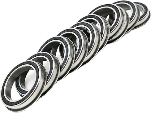 5pcs شفة تحمل F6000 F6001 F6002 F6003 F6004 F6005 F6006 ZZ Z RS 2RS Ball Ball (Rubber ، F6004-ZZ-2012x12) in Saudi Arabia