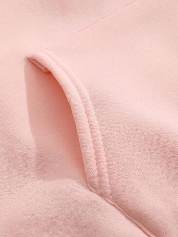 QJQ Women's Letter Graphic Drawstring Hoodie Flower Palm Beach Fleece Sweatshirt Casual Long Sleeve Thermal Pullovers Top in Saudi Arabia