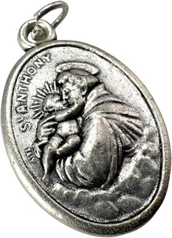 Westmon Works St Anthony Medal Medallion الإيطالية مع الولايات المتحدة الأمريكية صنعت صلاة القديس in Saudi Arabia