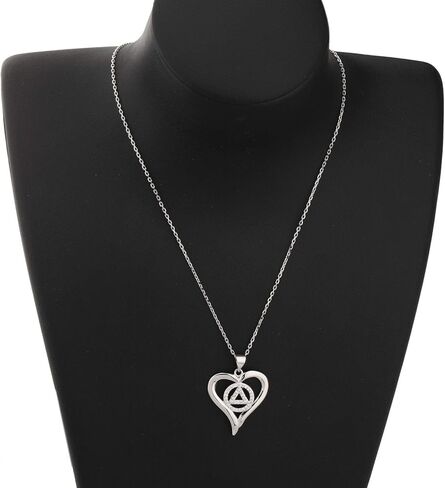 PLITI Sobriety Addiction Recovery AA Alcoholics Anonymous Birthday Gift - NA Rose Gold Necklace in Saudi Arabia
