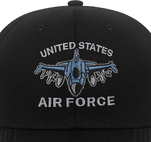 U.S. Air Force Hats for Men Women Adjustable Size Baseball Cap, Air Force Gifts Black in Kuwait