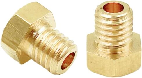 Universal Carburetor Main Jet 5mmx0.8 Thread Hexagon Brass Injector Nozzle Compatible With S7 TK JOG ZY Teikei 100 Size 80-128(SIZE 108) in Saudi Arabia
