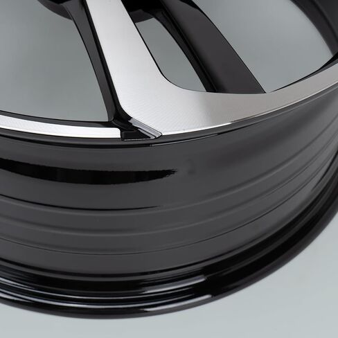 Car rims 19 inch, 19" x 8.5" Aluminum Wheel Rim, 35 Offset, 5-114.3 Bolt Pattern, Black Aluminum Replacement Wheel Rim, For Honda Accord 2018-2022 in Saudi Arabia