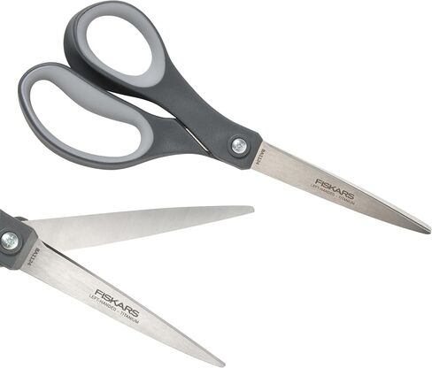 مقص Fiskars المدبب غير القابل للالتصاق، مع شفرات من الفولاذ المقاوم للصدأ مثالية للمواد اللزجة، ومقابض ناعمة مريحة منحنية in Saudi Arabia
