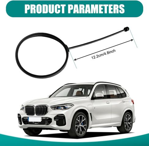 Car Fuel Tank Cap Rope, Gas Cap Tether, Fuel Filler Gas Lanyard, Car Accessories Compatible with X1 X3 X5 X6 X7 1 3 5 7Series, Replace OEM#16117193372 16117222330 16117222391 in Saudi Arabia