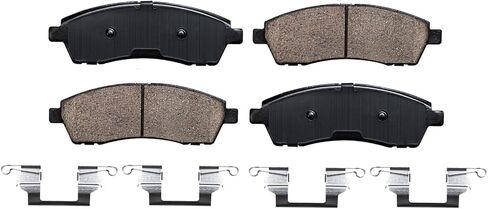 Detroit Axle - Rear Brake Kit for 1999-2004 Ford F-350 Super Duty [DRW] 2000 2001 2002 2003 Disc Brake Rotors Ceramic Brakes Pads Replacement : 12.84" inch Rotor in Saudi Arabia