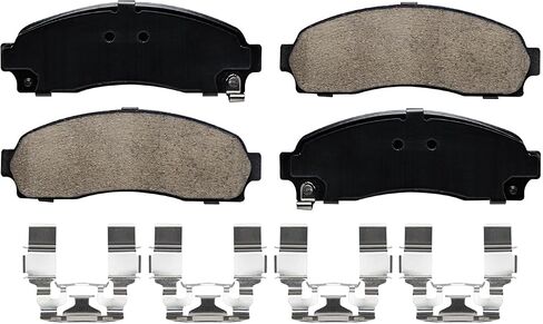 Detroit Axle - Front Brake Kit for Mazda Ford Ranger B2300 B3000 B4000 Drilled & Slotted Disc Brake Rotors Replacement Ceramic Brakes Pads : 11.28" inch Rotor in Saudi Arabia