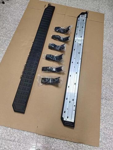 2PCS Side Steps Running Boards Nerf Bars Fits for T Land Cruiser J250 Land Cruiser Prado LC250 2024 2025 2026 with Brackets Hardwares in Saudi Arabia