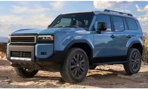 2PCS Side Steps Running Boards Nerf Bars Fits for T Land Cruiser J250 Land Cruiser Prado LC250 2024 2025 2026 with Brackets Hardwares in Saudi Arabia