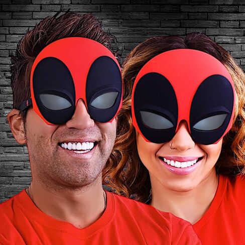 Sun-Staches Official Wolverine Adult Sunglasses | Costume Accessory | UV400 | One Size Fits Most Adults in Saudi Arabia