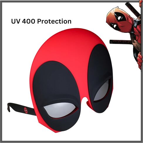 Sun-Staches Official Wolverine Adult Sunglasses | Costume Accessory | UV400 | One Size Fits Most Adults in Saudi Arabia