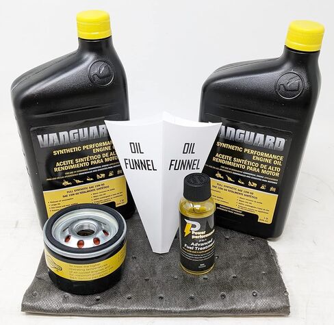 Briggs & Stratton 15W-50 (2 Quarts) Full Synthetic Vanguard Engine Oil Change Kit with Fuel Treatment in Saudi Arabia
