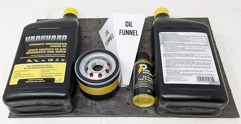 Briggs & Stratton 15W-50 (2 Quarts) Full Synthetic Vanguard Engine Oil Change Kit with Fuel Treatment in Saudi Arabia