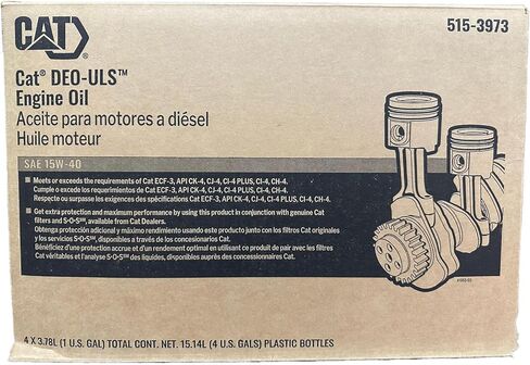 Cat 515-3973 DEO-ULS 15W-40 Engine Oil | 1 Gal. (Case of 4) in Saudi Arabia
