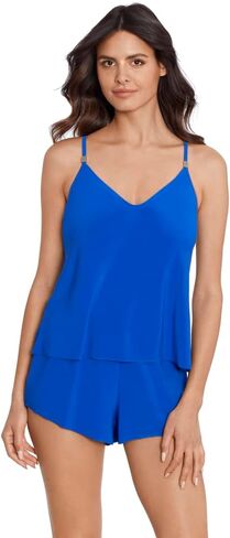 MagicSuit Women's Swimwear Solid Mila Soft Cup Romper Swimsuit with Adjustable Straps in Saudi Arabia