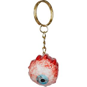 Ghoulish Productions LaTex Eye-keychain على شكل عيون ، سحر مفاتيح مفاتيح لتخصيص مفاتيحك وحقيبة الظهر وتصميم الحقائب وتصميم الهالوين in Kuwait