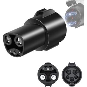 محول شاحن J1772 إلى Tesla، محول شاحن J1772 لطراز Tesla 3/Y/X/S، شحن سريع 80 أمبير 240 فولت تيار متردد (محول شحن SAE J1772 لسيارات Tesla فقط) in Kuwait