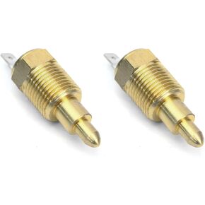 2-Pack 160'F Degree Turn-On Electric Radiator Cooling Fan Thermostat Water Oil Coolant Temperature Sensor Sender 3/8" Inch NPT 12 Volt Grounding Thermo Switch Kit in Saudi Arabia