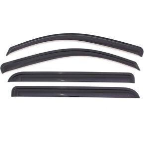 Auto Ventshade [AVS] خارج Mount Rain Guards لعام 2017 - 2025 Jeep Compass (نمط جسم جديد) | زجال تنفيس النافذة ، 4 أجهزة كمبيوتر. - الدخان | 94346 in Kuwait