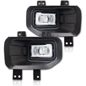 Fog Light Assemblies For F150 2009-2014 Ford, Upgrade Replacement Fog Lamp Assembly Kit, 200% Brighter than Original Assembly, 3000K Yellow IP67 DC 12V 2Pcs, FL3Z-15200-A in Saudi Arabia