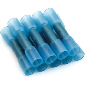 50-Pack Waterproof Heat Shrink Butt Connector Electrical Butt Wire Automotive Accessories Crimp Cable Terminal Insulated AWG 16-14 Kit in Saudi Arabia
